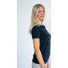 Tričko polo Blake Fager, dámske, navy