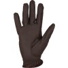Rukavice jazdecké Soft EQUESTRO, pre dospelých, mocha