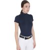Tričko multifunkčné Training Equestro, dámske, navy