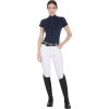 Tričko multifunkčné Training Equestro, dámske, navy