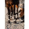 Zvony Leela Glitter HorseGuard, s barančekom, pár, čierne