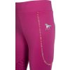 Legíny jazdecké Polly HKM, s gripom, detské, magenta