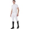 Tričko súťažné Mesh Trim Equestro, pánske, biele