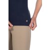 Tričko polo Elisa HKM, dámske, deep blue