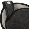Dečka tlmiaca Withers Free Memory Foam Double Felt Acavallo, charcoal/grey