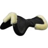 Dečka gélová Close Contact & Memory Foam Eco-Wool Acavallo, čierna