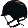 Prilba Eclipse Plain Velvet Equestro, black/rose gold