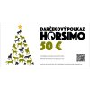 Vianočný darčekový poukaz 50 €
