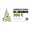 vanocni 500 €