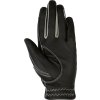 Rukavice jazdecké Fashion HKM, black/grey