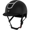 Prilba jazdecká Eclipse Stone Mat Equestro, black/silver
