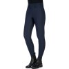 Legíny jazdecké Jil High Waist, s gripom, deep blue