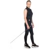 Tričko polo Catherine HKM, bez rukávov, dámske, čierne