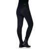 Jazdecké legíny Jil High Waist, s gripom, čierne