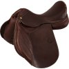 Sedlo všestranné Bernini Acavallo, vlnené vankúše, tmavohnedé