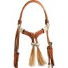 Set uzdečky a oťaží Bosal Pool's, COB/FULL, cognac