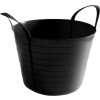 Vedro flexibilné V-Plast, 14 l, čierne