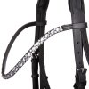 Uzdečka Belle USG, s hannoverským nánosníkom, čierna