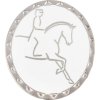 Brošňa Dressage Rider Umbria Equitazione, silver