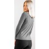 Tričko s dlhým rukávom Fia Fager, dark grey