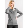 Tričko s dlhým rukávom Fia Fager, dark grey