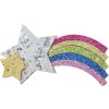 Sponka do vlasov Shooting Star Equipage, dievčenská, rainbow