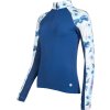 Tričko funkčné Essentials Flower HKM, royal blue/light blue