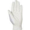 Rukavice jazdecké Style HKM, biele (Veľkosť L)