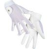 Rukavice jazdecké Style HKM, biele (Veľkosť L)