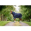 Deka výbehová Rambo Supreme Vari Layer®, s krkom, 250 g, navy/thunderstorm grey & silver (Dĺžka chrbta 100 cm)