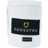 Bandáže kombinované Equestro, 4 ks, 3 m, biele