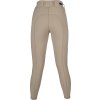 Legíny jazdecké Jil High Waist HKM, s gripom na kolenách, beige