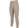 Legíny jazdecké Jil High Waist HKM, s gripom na kolenách, beige