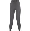 Legíny jazdecké Jil High Waist HKM, s gripom na kolenách, grey