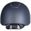 Prilba jazdecká Lady Shield HKM, deep blue/rosegold