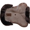Dečka gélová Active Pony Cut Out Sheepskin Just Gel Acavallo, hnedá