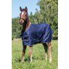Deka výbehová Professional HKM, s fleecom, pre žriebätá, deep blue (Dĺžka chrbta 75 cm)