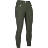 Rajtky jazdecké Lia HKM, s celokoženým sedom, vyšším pásom, olive green
