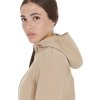 Bunda softshellová Winter Equestro, dámska, beige