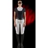Tričko na preteky RiderTech Equestro, s krátkym rukávom, dámske, white/black