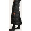 Kabát jazdecký Arctic Puffer UHIP, dámsky, zimný, predĺžený, jet black