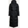 Kabát jazdecký Arctic Puffer UHIP, dámsky, zimný, predĺžený, jet black
