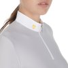 Tričko na preteky Warm+ Equestro, dámske, grey