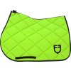 Dečka podsedlová GP Logo Equestro, všestranná, lime green/black