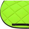Dečka podsedlová GP Logo Equestro, všestranná, lime green/black