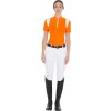Tričko Polo Training Equestro, dámske, orange