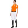 Tričko Polo Training Equestro, dámske, orange