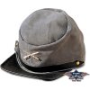 Čiapka kožená Stars & Stripes, grey