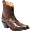 Čižmy westernové Ashley Stars & Stripes, dámske, hnedé