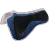 Dečka tlmiaca Spine Free Double Face Gel Silicon Grip & Memory Foam Acavallo, drezúrna, biela